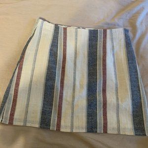 Red, white, and blue skirt